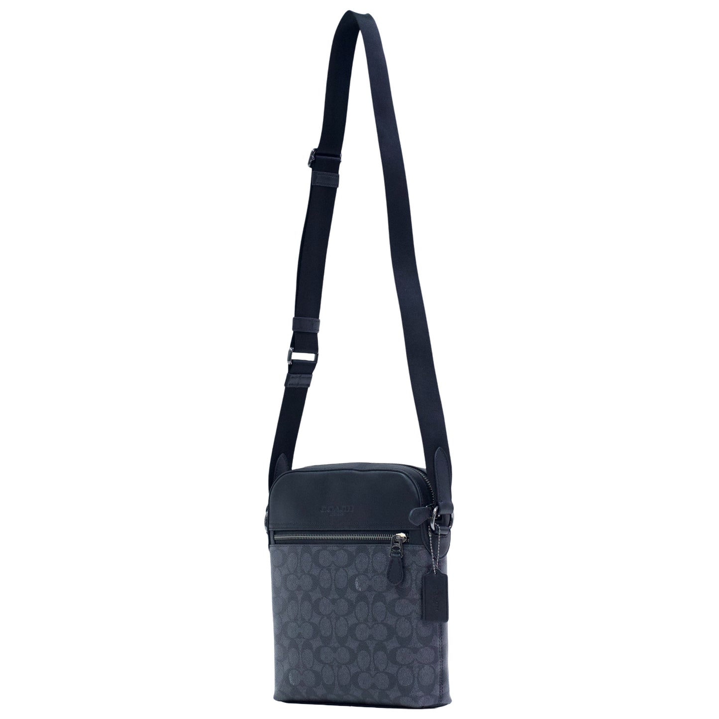 COACH CZ398 HOUSTON FLIGHT SIG QBMI5 CHARCOAL/BLACK