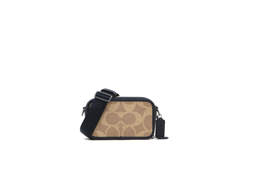 COACH CAB80 WYATT CROSS BODY MAXI SIGNATURE SAND/TAN