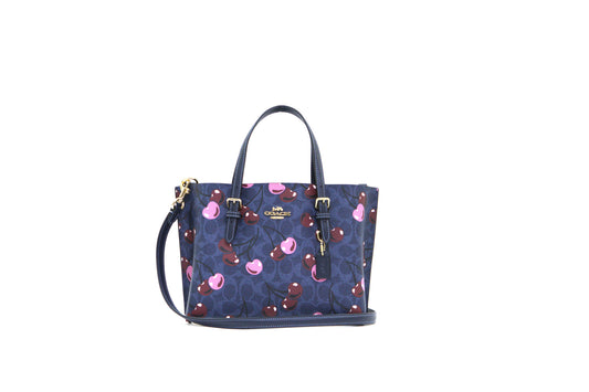 COACH CZ772 SIGNATURE MOLLIE 25 DENIM MULTI