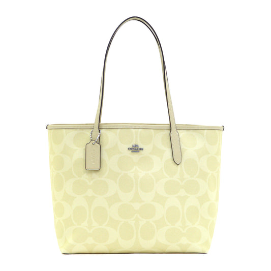 COACH CAL49 MX SIGNATURE CITY TOTE HAY
