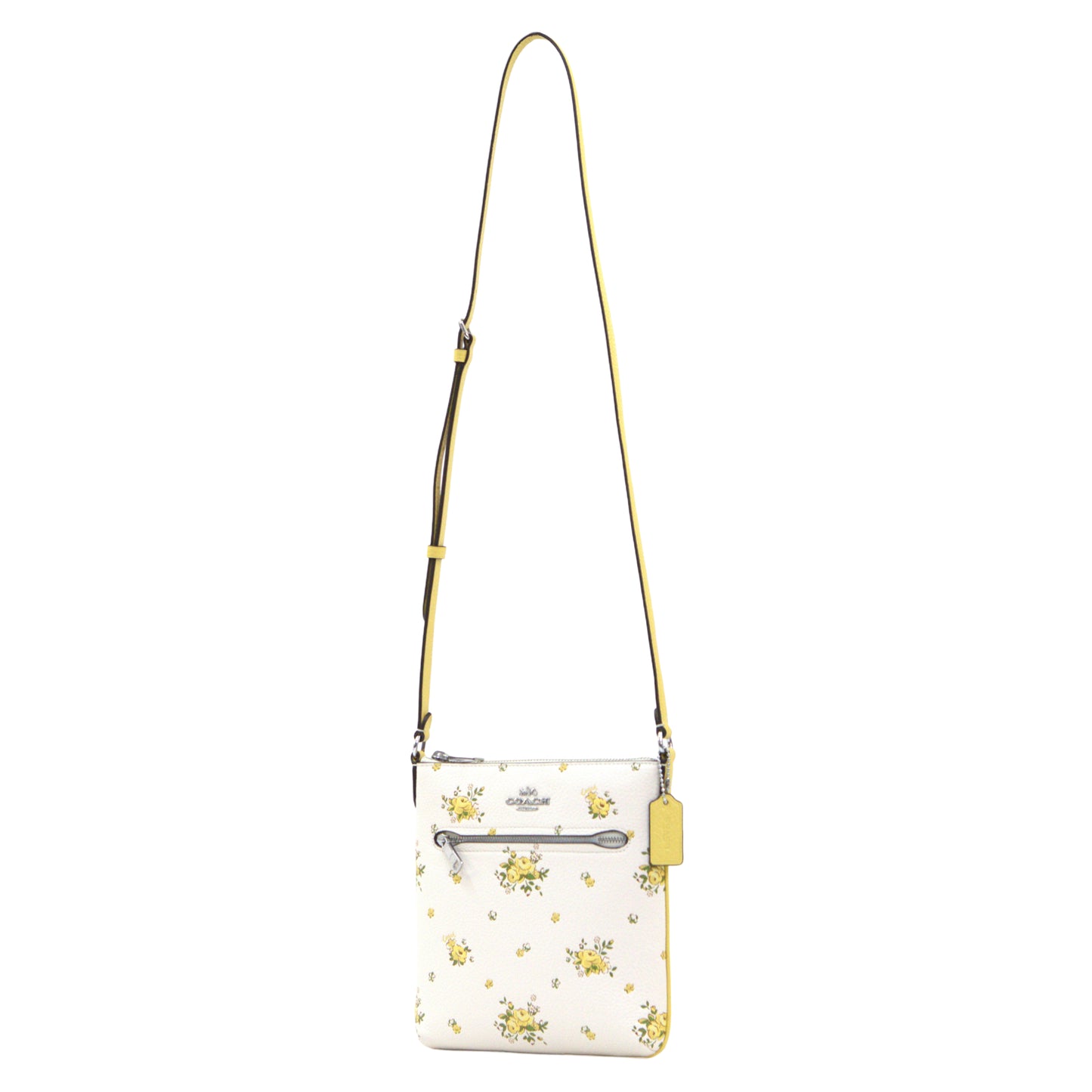 COACH CAQ08 MINI ROWAN FILE FLORAL CHALK MULTI