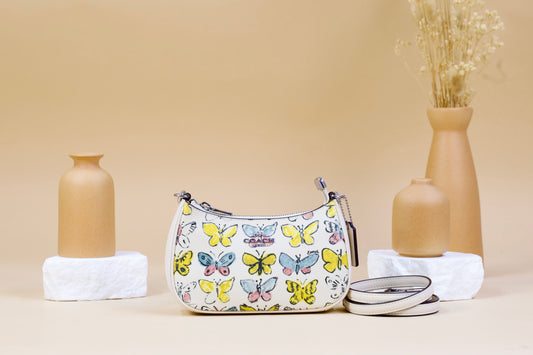 COACH CAJ94 TERI MINI BUTTERFLY CHALK MULTI