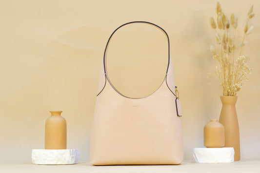 COACH CU068 BROOKLYN SHOULDER BAG 28 CREAM