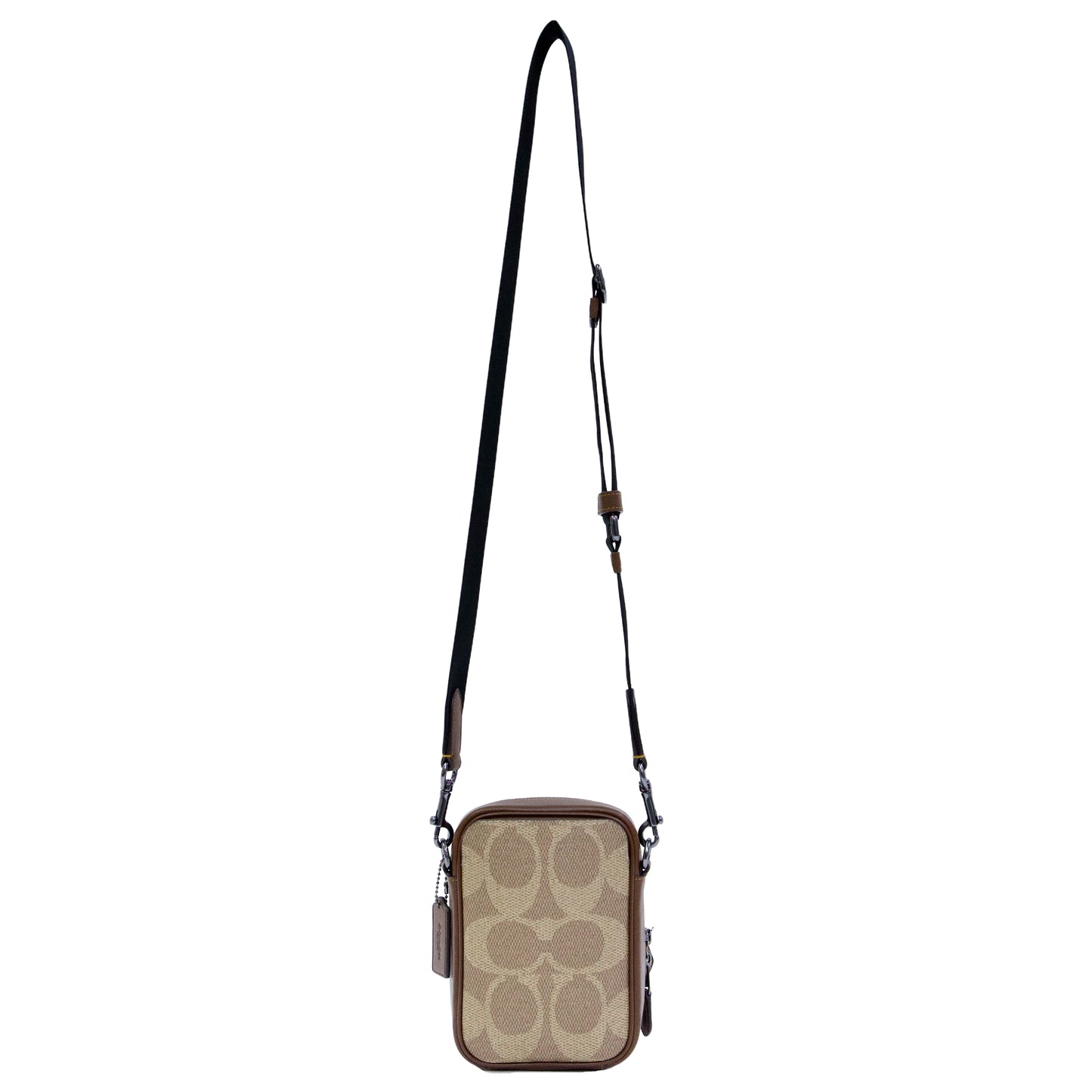 COACH CBI33 STANTON MAXI SIGNATURE TAN/VINTAGE BROWN