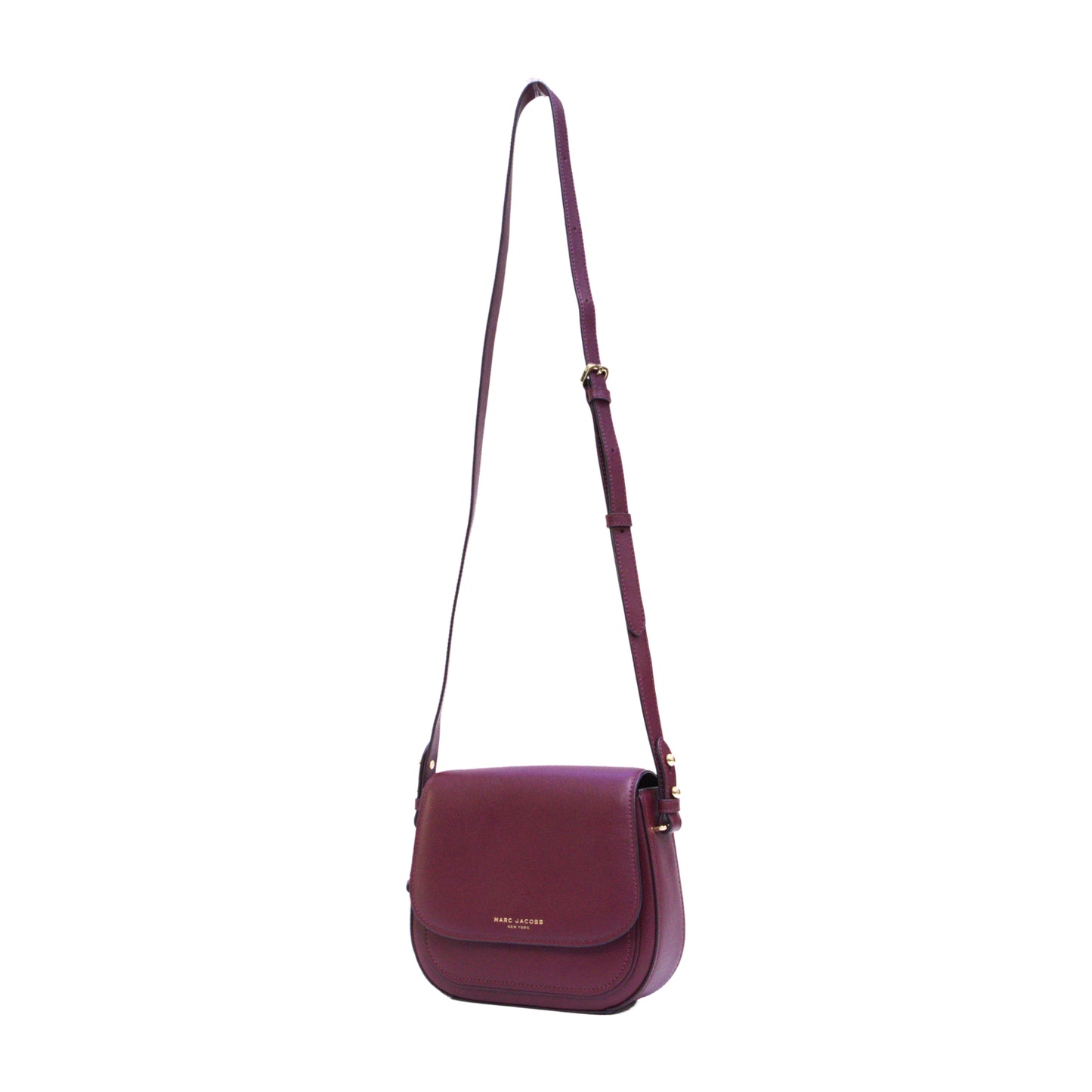 MARC JACOBS RED CROSSBODY BAG FLAP