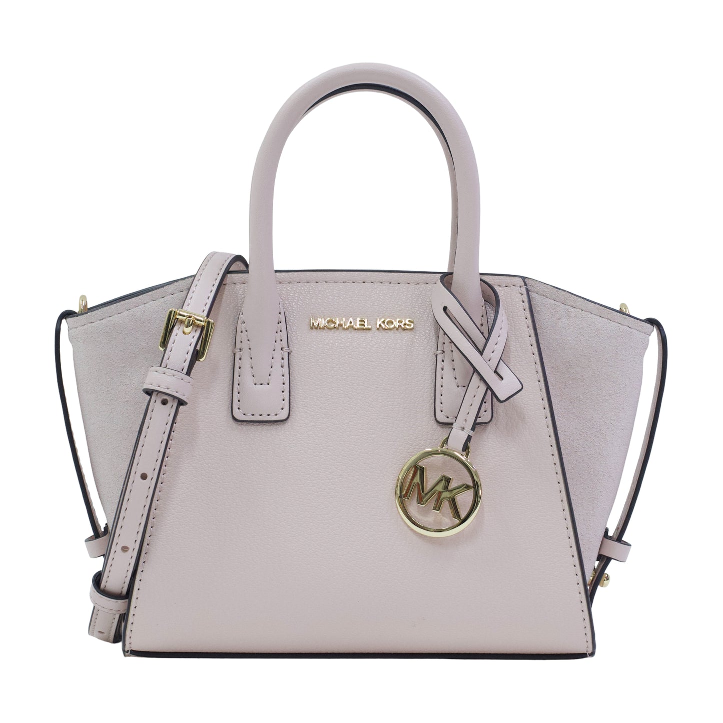 MICHAEL KORS 35F4G4VC0L AVRIL XS SATCHEL CROSSBODY- POWDER BLUSH