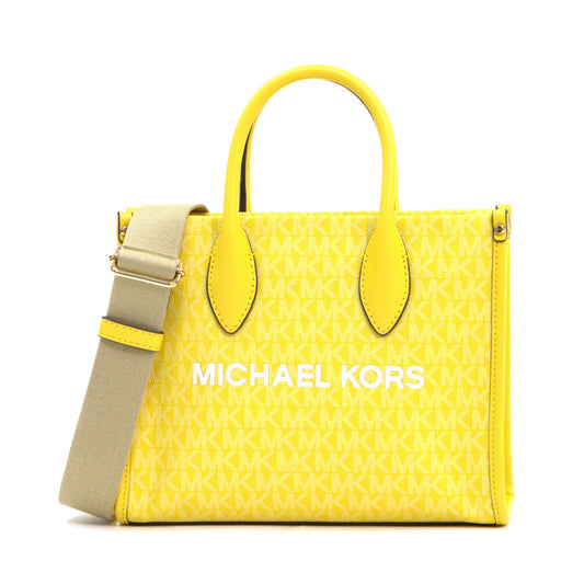 MICHAEL KORS 35R5G7ZT5V MIRELLA SMALL SHOPPER TZ XBODY DAISY YELLOW