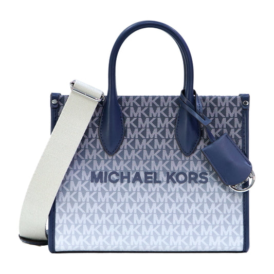 MICHAEL KORS 35R5S7ZT0V MIRELLA SM SHOPPER TZ CROSSBODY NAVY