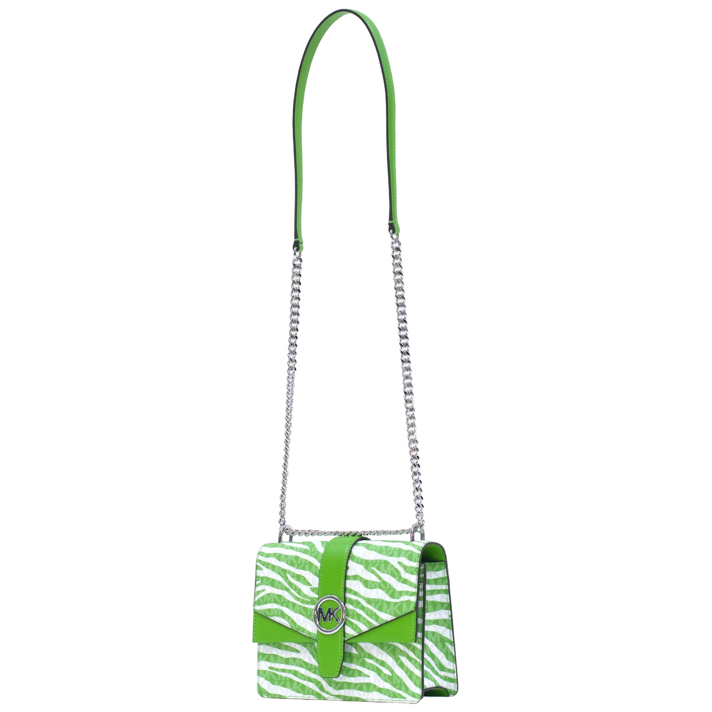 MICHAEL KORS 35S5S5GRC1V GREENWICH SM FLAP CROSSBODY JUNGLE GREEN