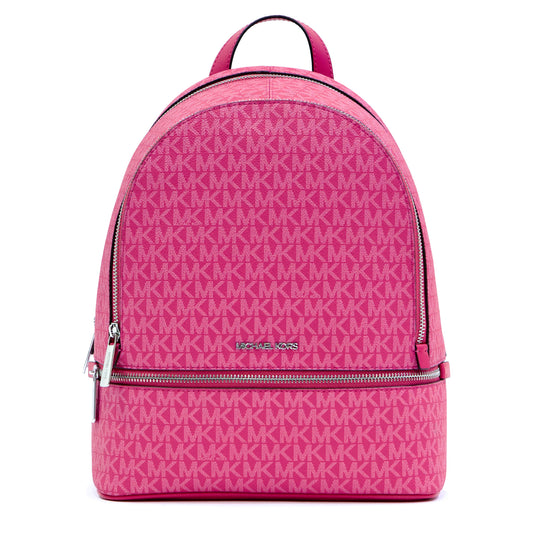 MICHAEL KORS 35S5SRAB2V RHEA MEDIUM ZIP BACKPACK DRAGON FRUIT