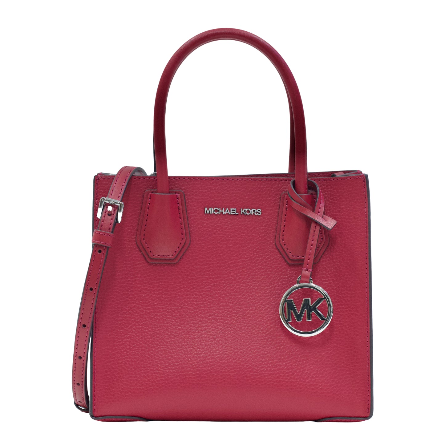 MICHAEL KORS 35F3SM9M2L MERCER MD MESSENGER DARK RASPBERRY