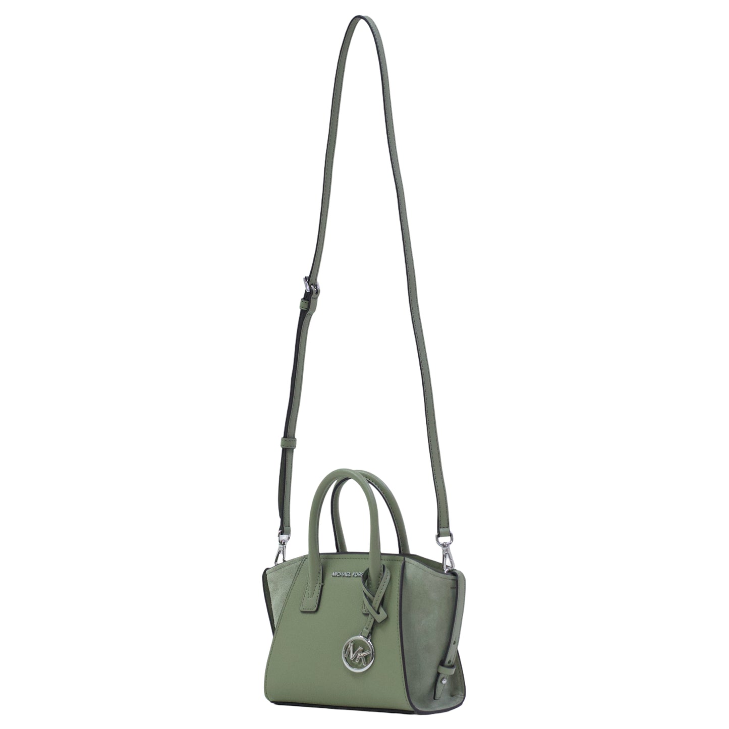 MICHAEL KORS 35F4S4VC0L AVRIL XS SATCHEL CROSSBODY-THYME
