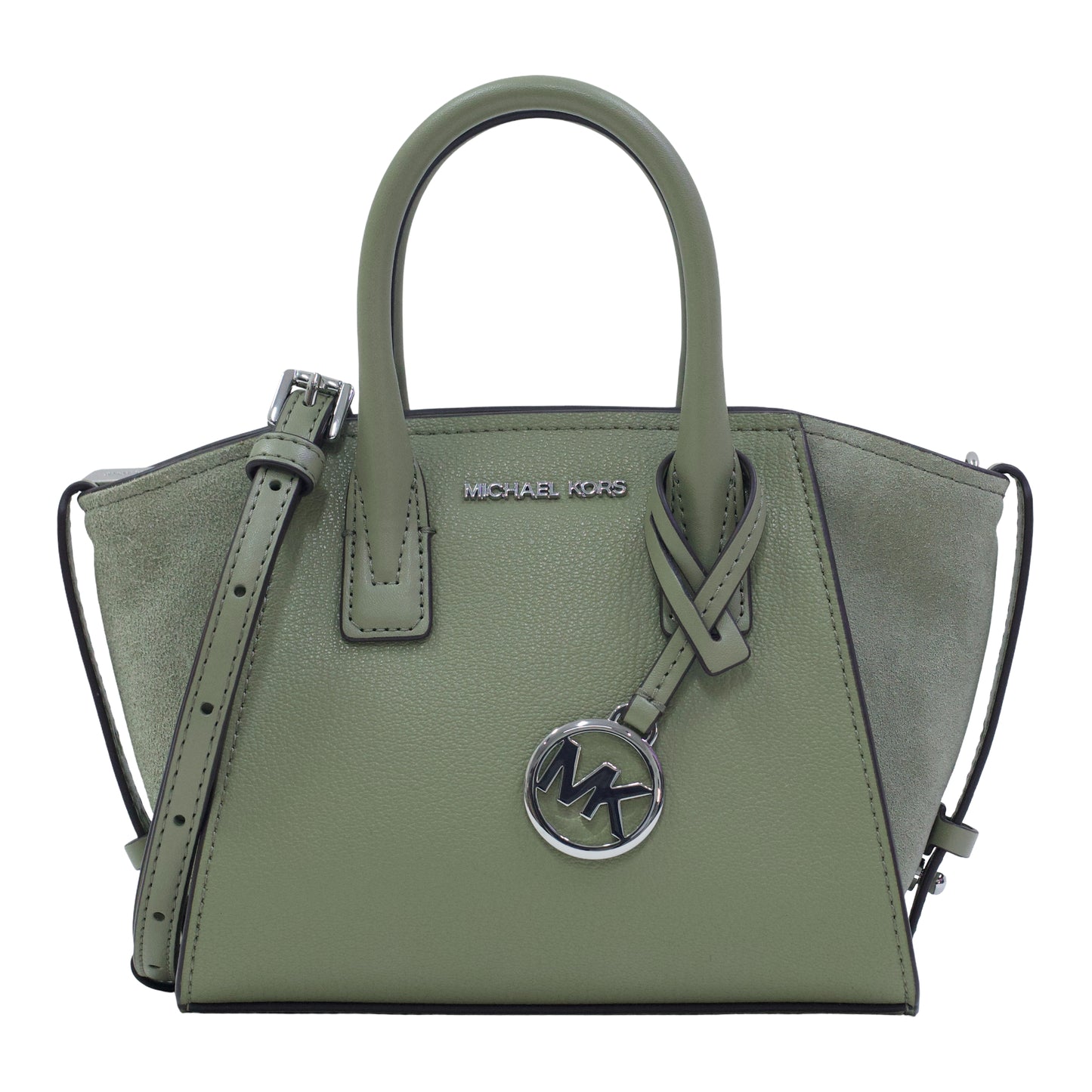 MICHAEL KORS 35F4S4VC0L AVRIL XS SATCHEL CROSSBODY-THYME