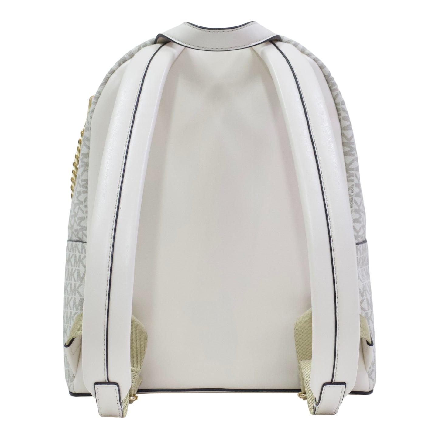 MICHAEL KORS 35F5G04B2B SLATER MD CHAIN BACKPACK LIGHT CREAM MULTI