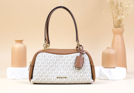 MICHAEL KORS 35F5G8CL1B CECILY SMALL SHOULDER BAG VANILLA