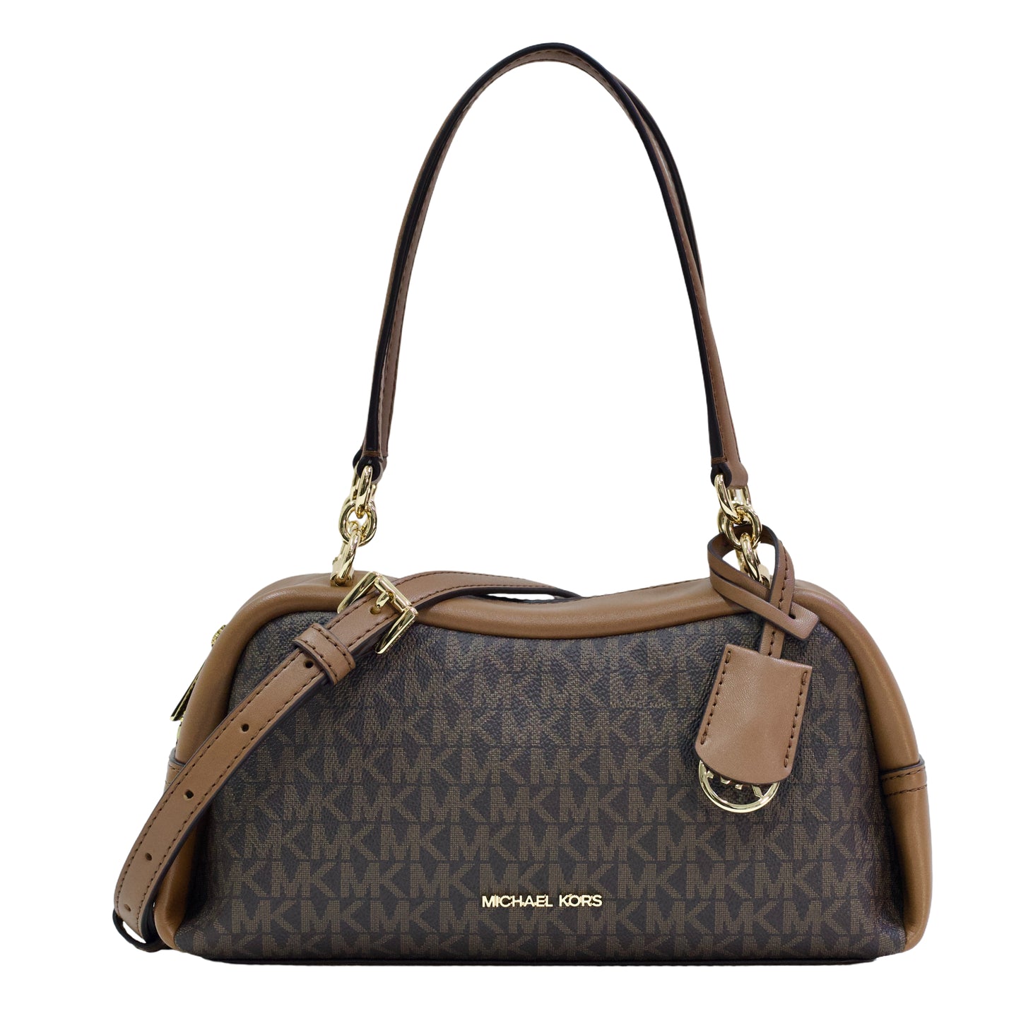 MICHAEL KORS 35F5G8CL1B CECILY SMALL SHOULDER BAG- BROWN