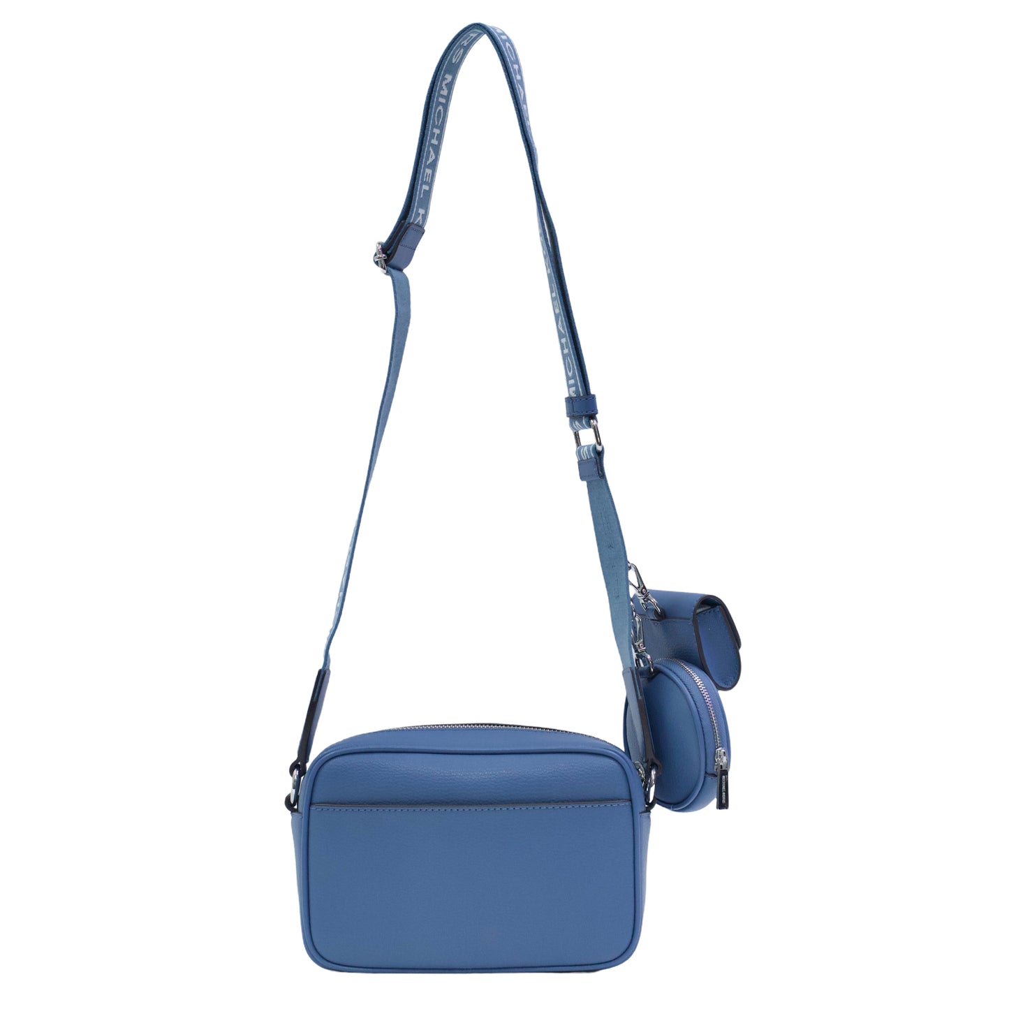 MICHAEL KORS 35S5STTC2L JET SET ITEM MD PKT XBODY W ATTCH CORNFLOWER