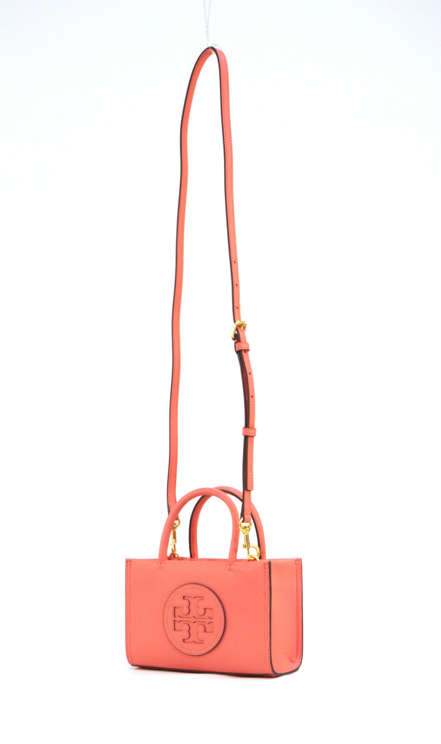 TORY BURCH 145613 ELLA BIO MINI TOTE CORAL CRUSH