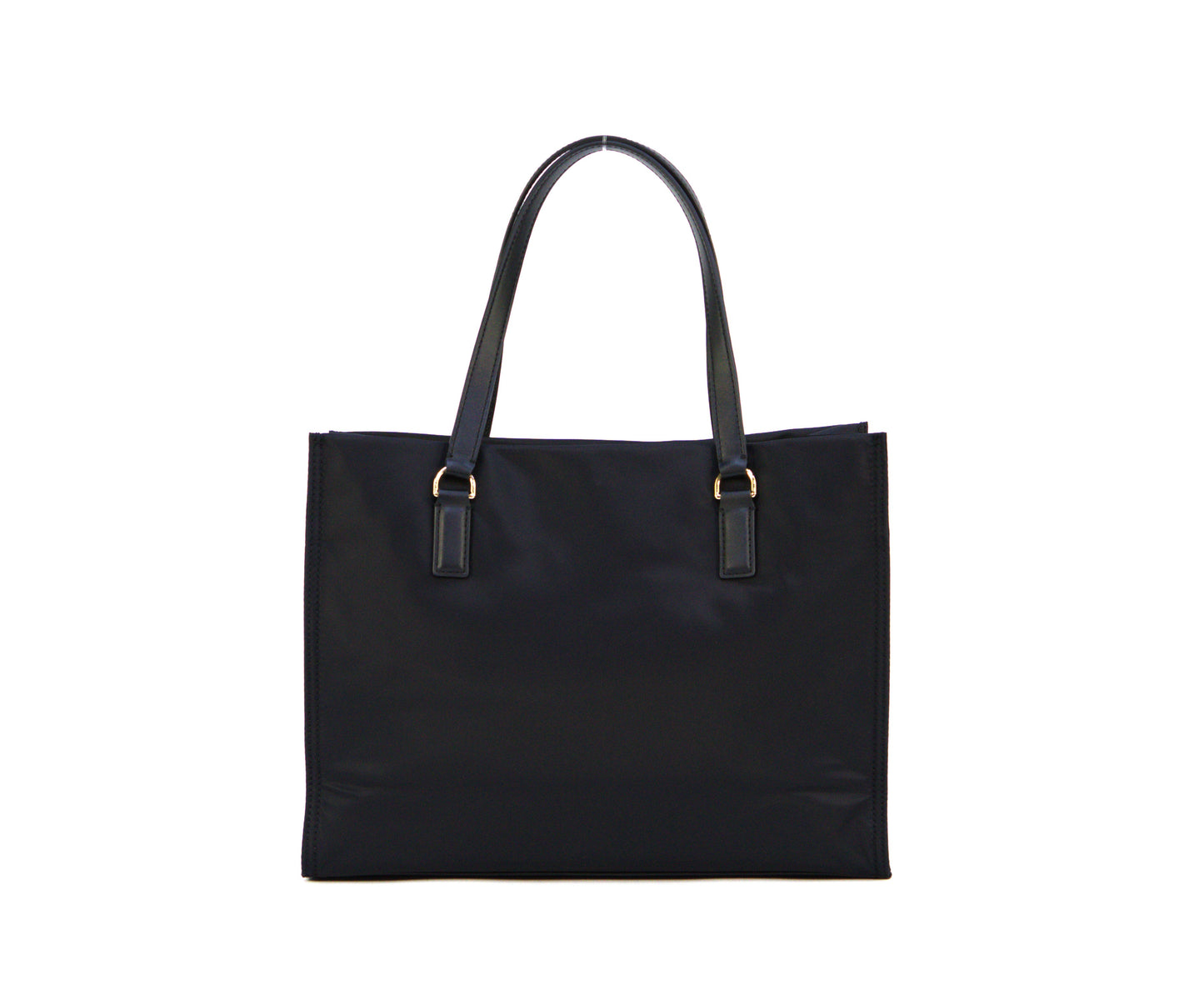 TORY BURCH ELLA SMALL NYLON TOTE 160633 BLACK