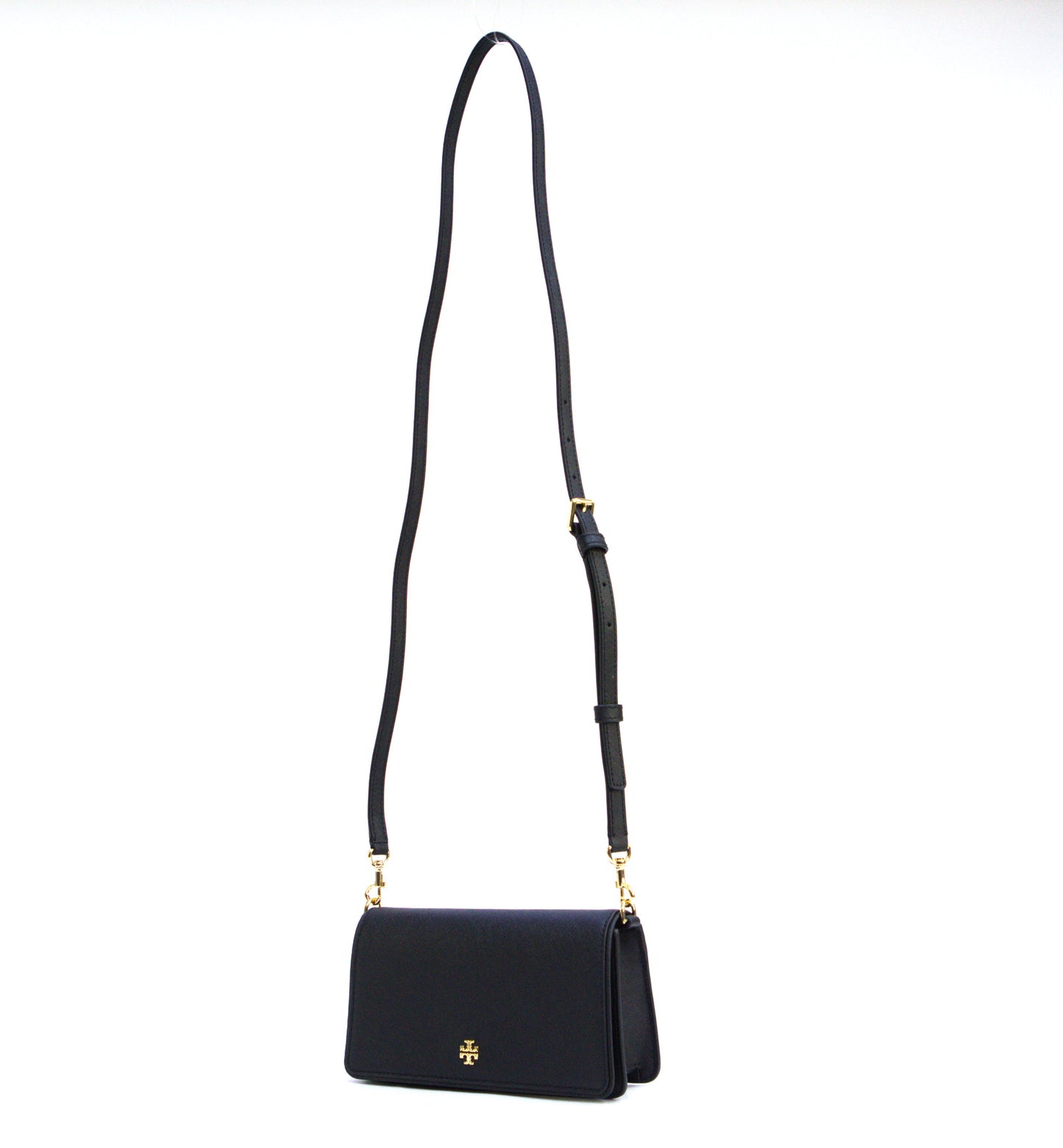 TORY BURCH 159463 EMERSON MINI CROSSBODY BLACK