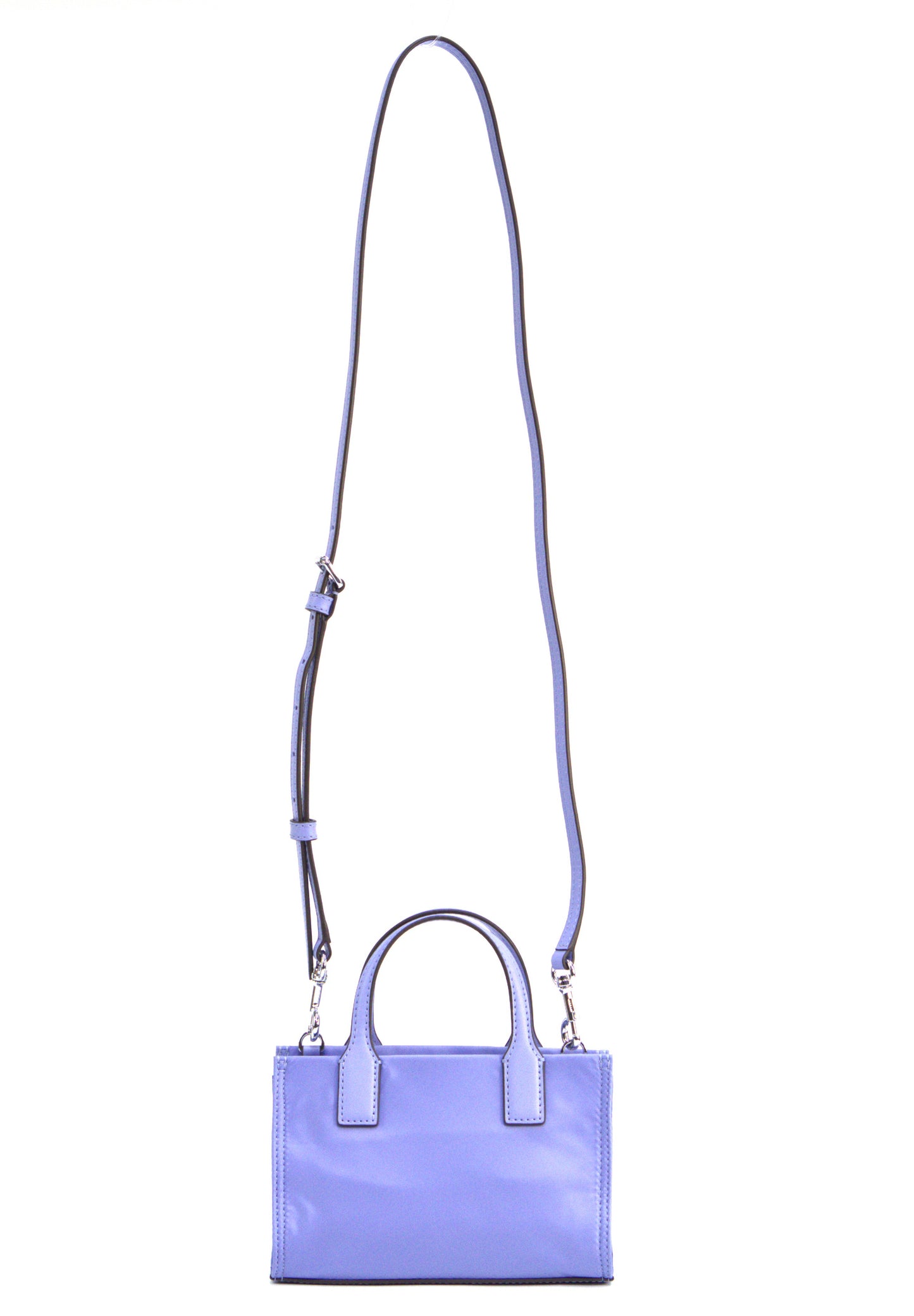 TORY BURCH 164351 ELLA NYLON SHINE MINI TOTE PALE IRIS