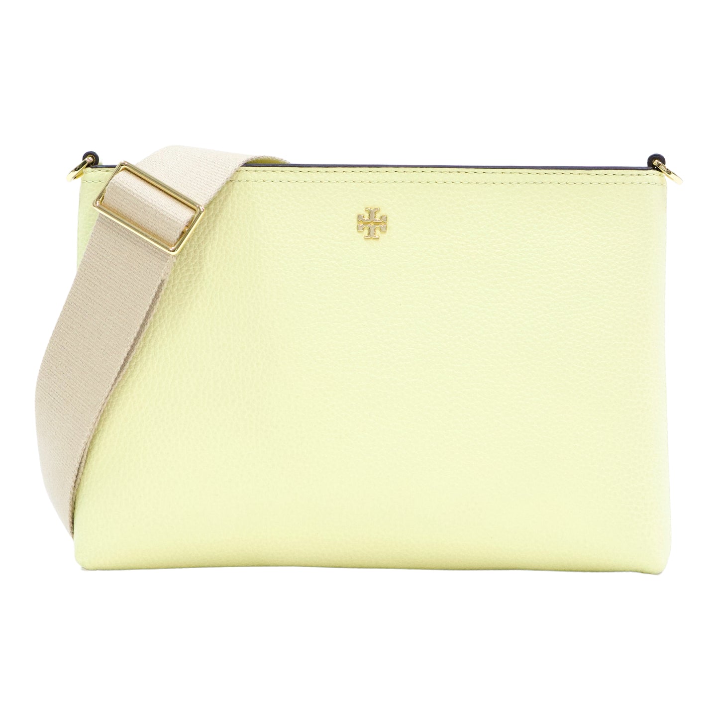 TORY BURCH 168307 BLAKE PEBBLE SWINGPACK LEMON SUGAR
