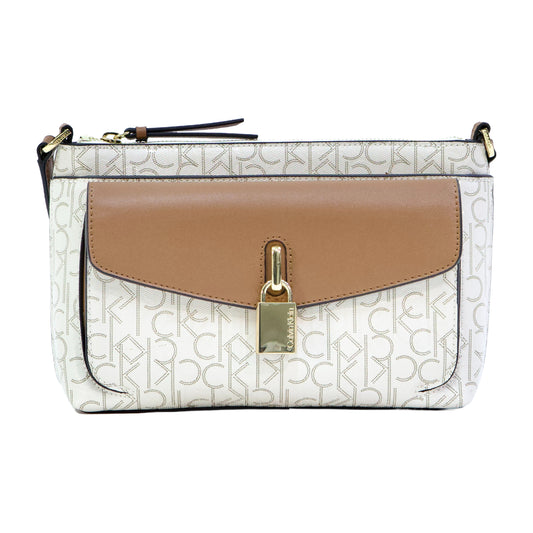 CALVIN KLEIN H5AEVLH3 CROSSBODY VANILLA
