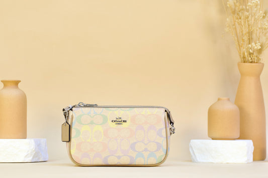 COACH CDC38 NOLITA 19 RNBW SIG SAND MULTI