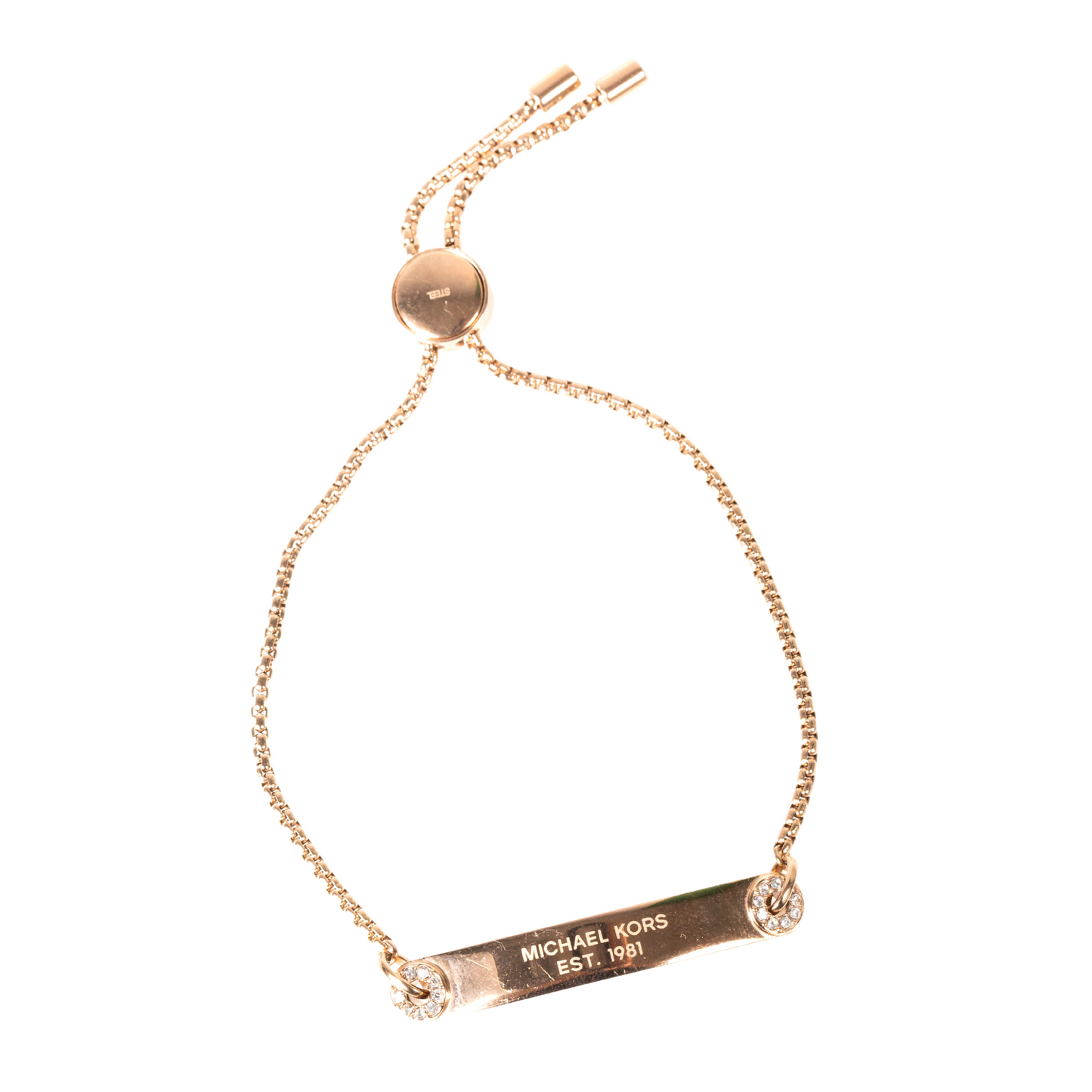 Michael Kors Rose Gold Tone Chain Bracelet - MKJX6352791