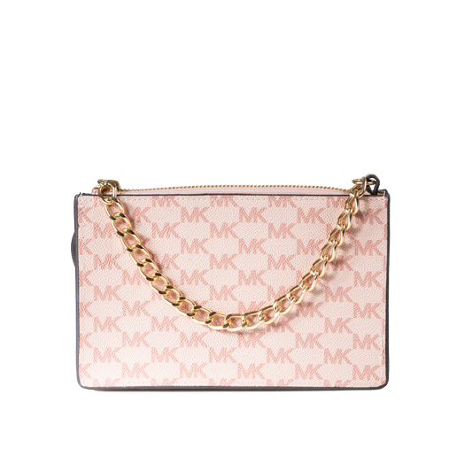 Michael Kors MK Signature Fanny Pack Belt Bag Pink Large