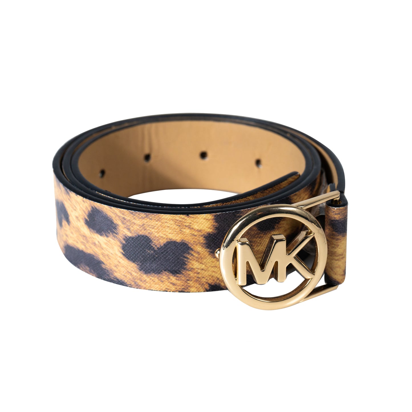 Michael Kors Women's Leopard Print Belt