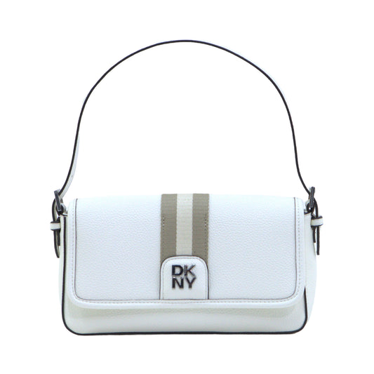 DKNY R513AR33 CAROL SHOULDER BAG WHITE