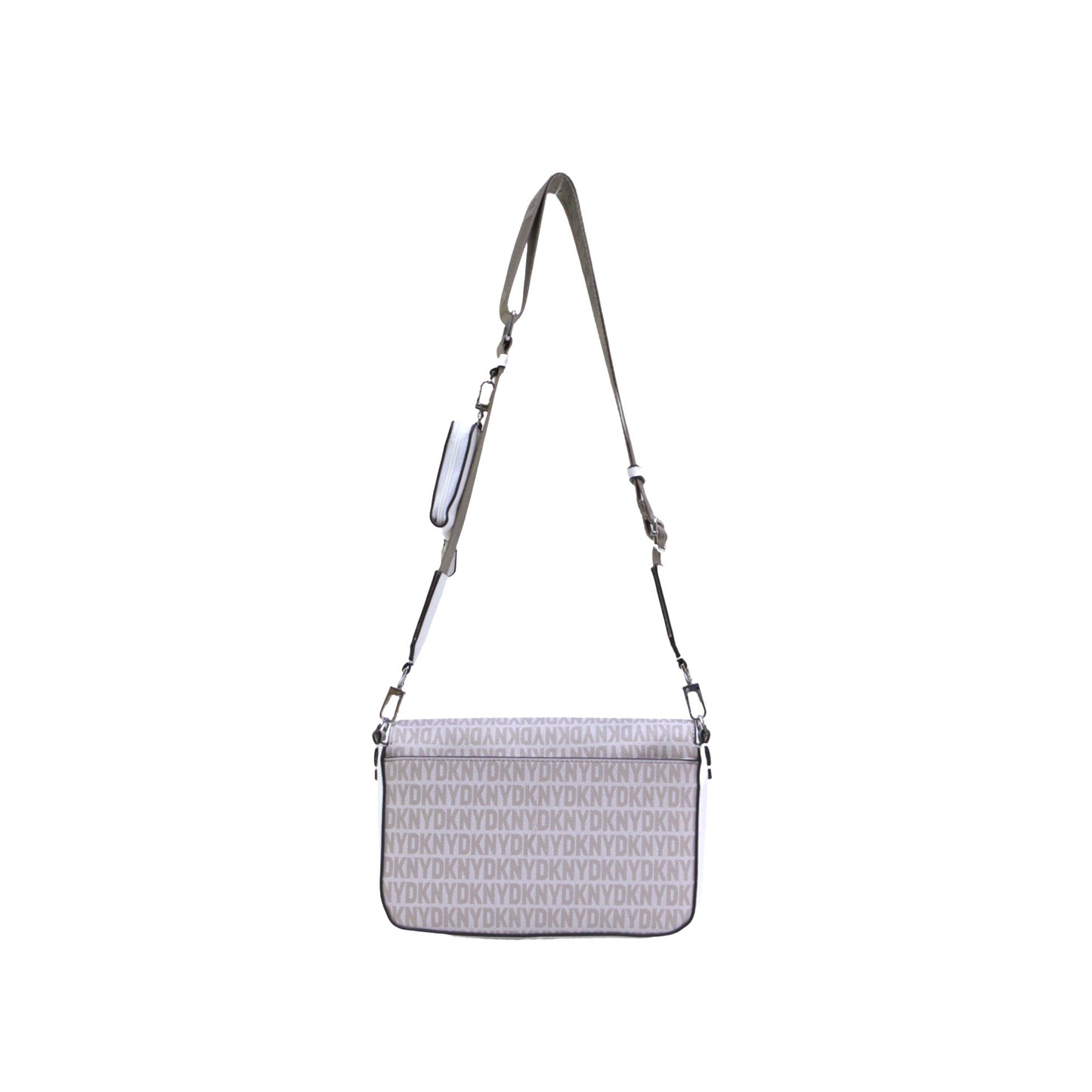 DKNY R42E2F24 MECCA CROSSBODY W/ WE WHITE