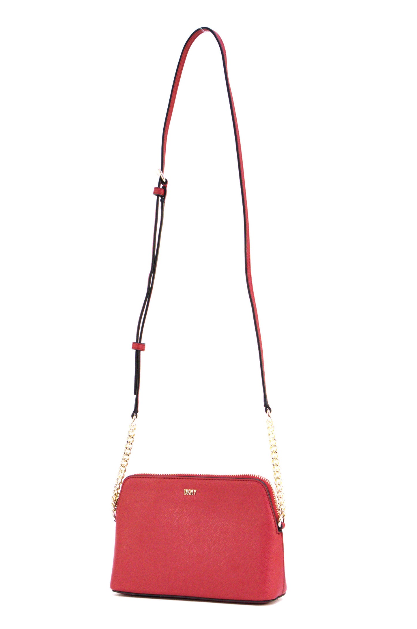 DKNY R82E1465 BRYANT DOME CROSSBODY RED