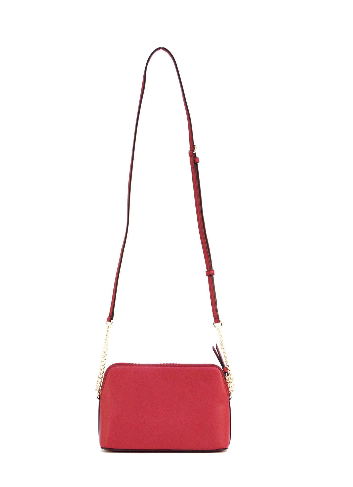 DKNY R82E1465 BRYANT DOME CROSSBODY RED