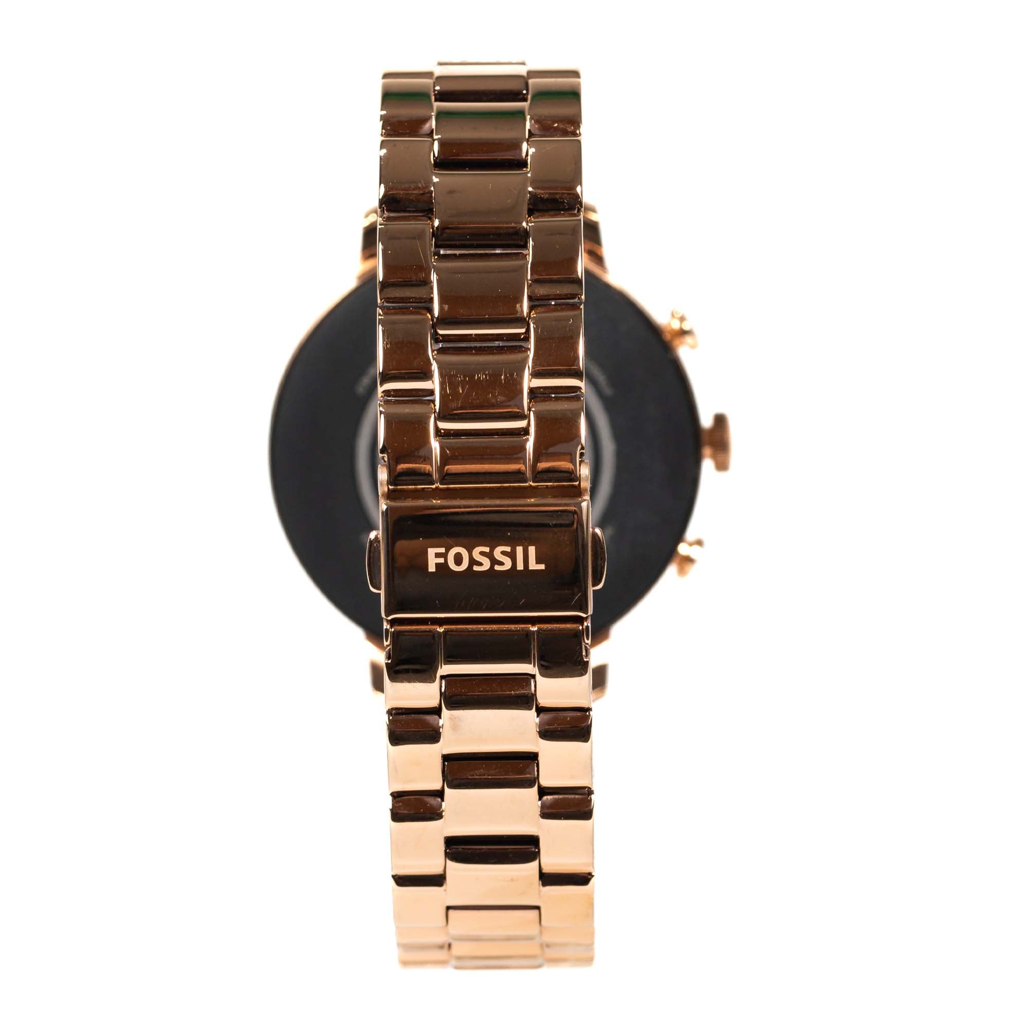 Fossil ladies smartwatch venture rose gold best sale