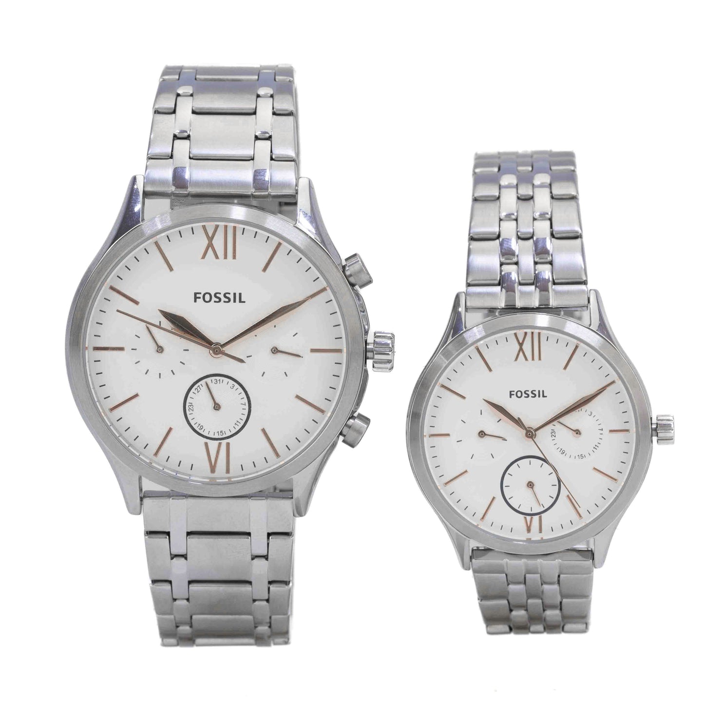 FOSSIL BQ2468SET SILVER