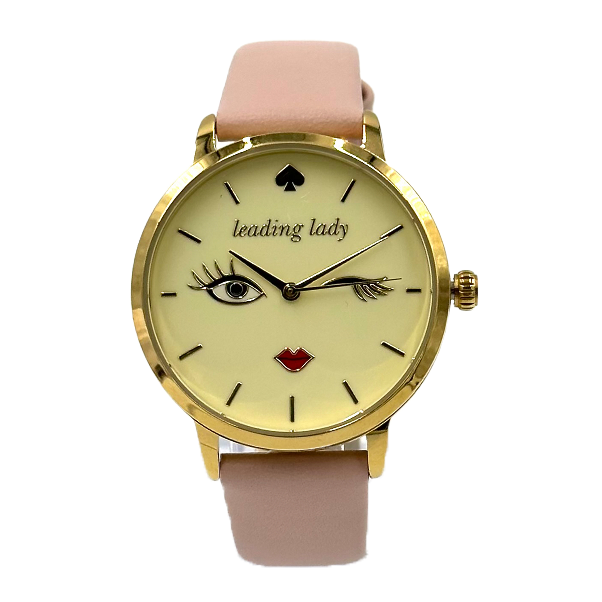 Kate Spade Quartz Beige Dial Ladies Watch KSW9025