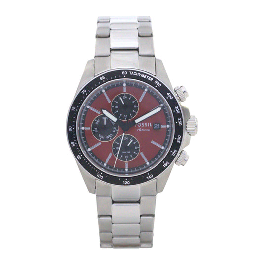 FOSSIL BQ2895 RED/BLACK/SILVER