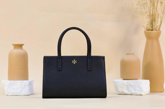 TORY BURCH 160637 BLAKE MINI TOTE BLACK