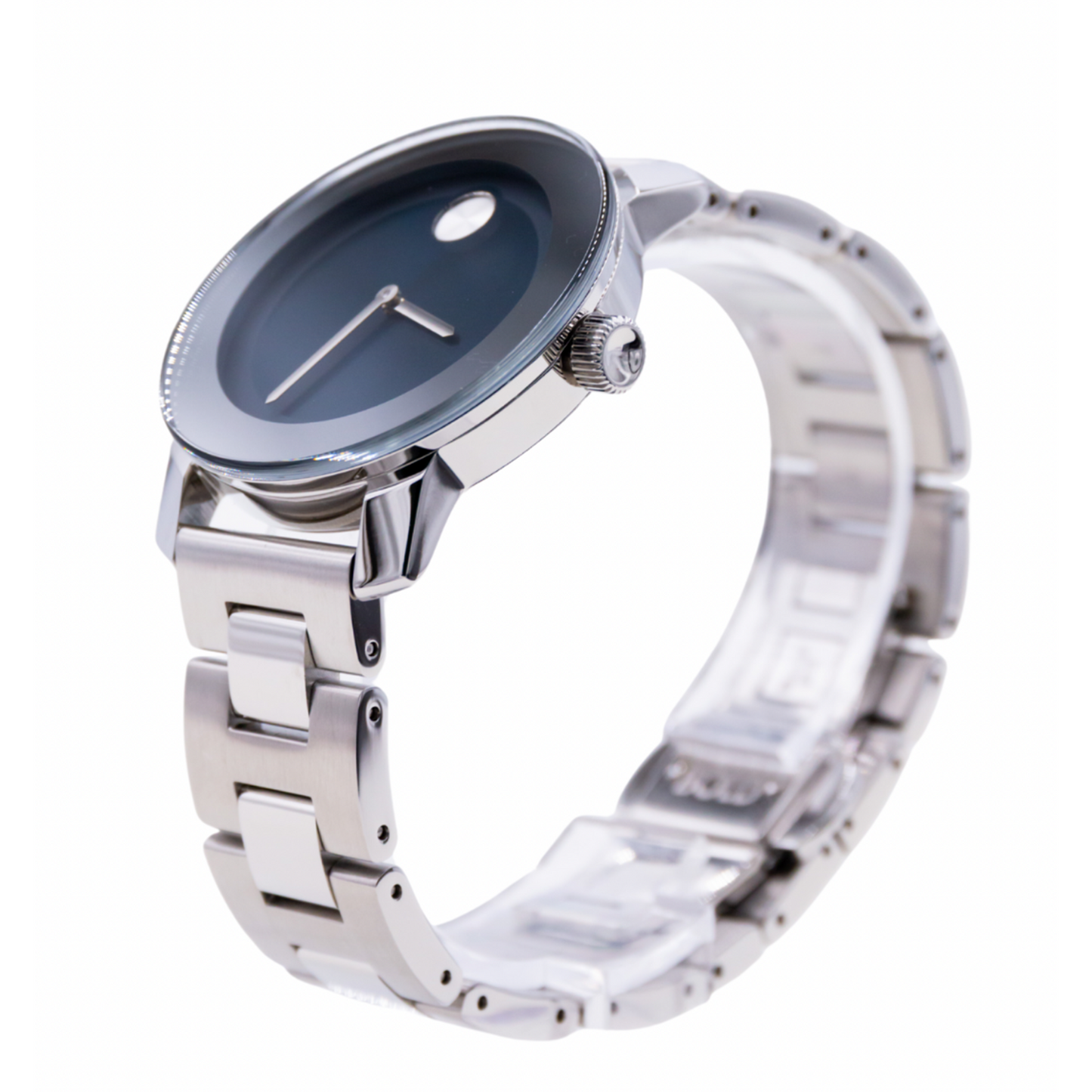 Movado Bold Blue Dial Stainless Steel Ladies Watch 3600396 - 885997197052 