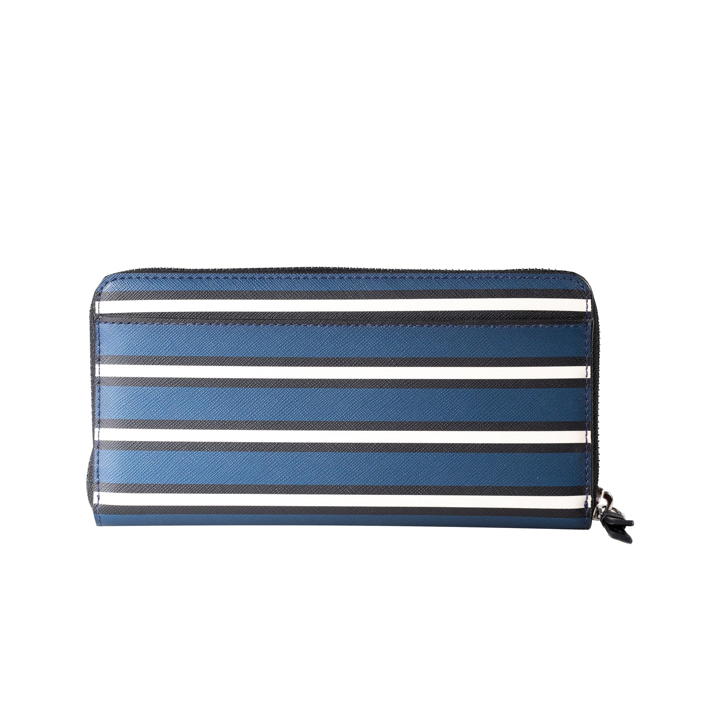Kate Spade Cameron York Stripe Large Continental Wallet- Blue Multi