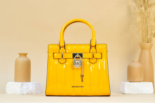 MICHAEL KORS 35T5GHMS1A HAMILTON SM SATCHEL POP ORANGE