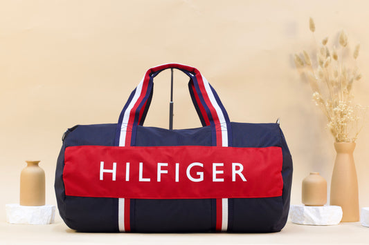Tommy Hilfiger Men's Patriot Colorblock Duffle Bag - Navy Blue