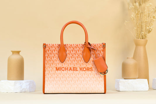 MICHAEL KORS 35S5G7ZT5V MIRELLA SM SHOPPER CROSSBODY RED CLAY