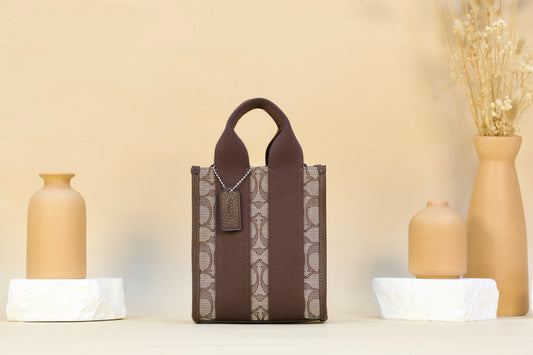 COACH CCL75 SMTH MINI TT JCQRD OAK/MAPLE