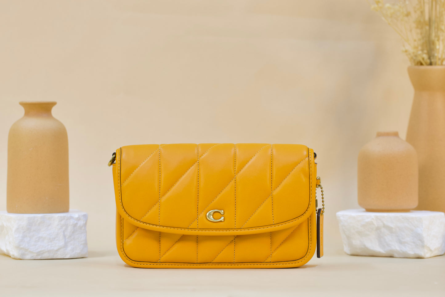 Coach Women's Hayden Crossbody With Quilting - Papaya