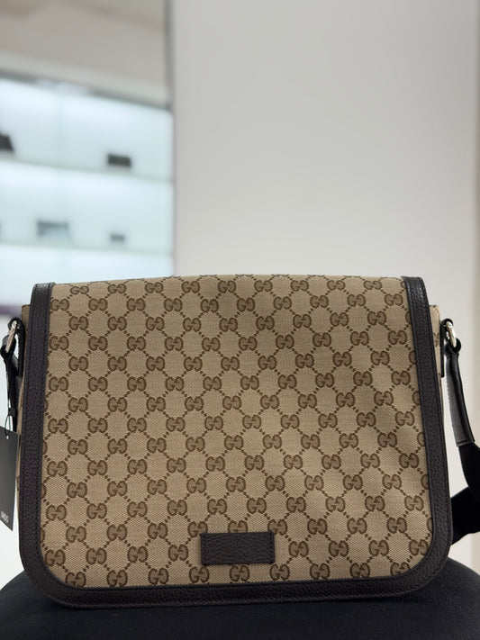 Gucci GG-canvas Messenger Bag