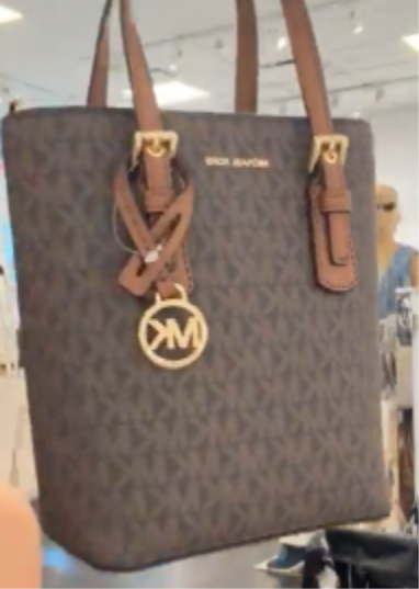 MICHAEL KORS VOYAGER BROWN