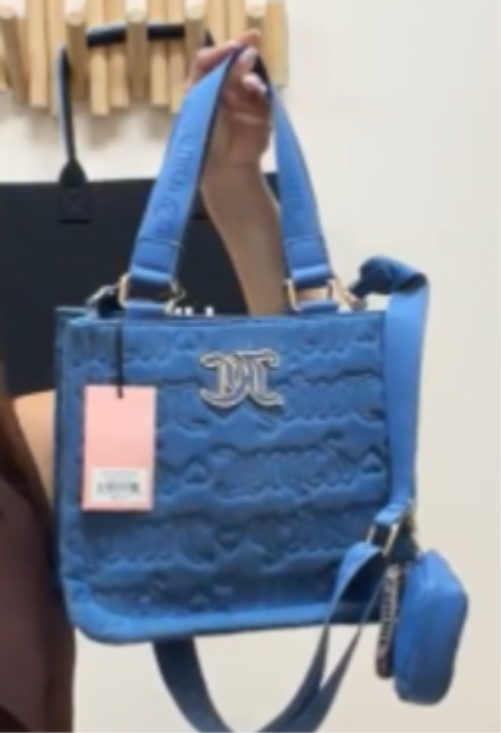JC BLUE CROSSBODY BAG